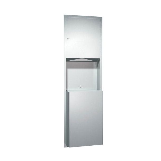 JD Macdonald Traditional Recessed Paper Towel + 46L Waste Bin [ 10-0469 ]