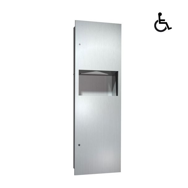 JD Macdonald Simplicity Recessed Paper Towel + 34L Waste Bin [ 10-6462 ]