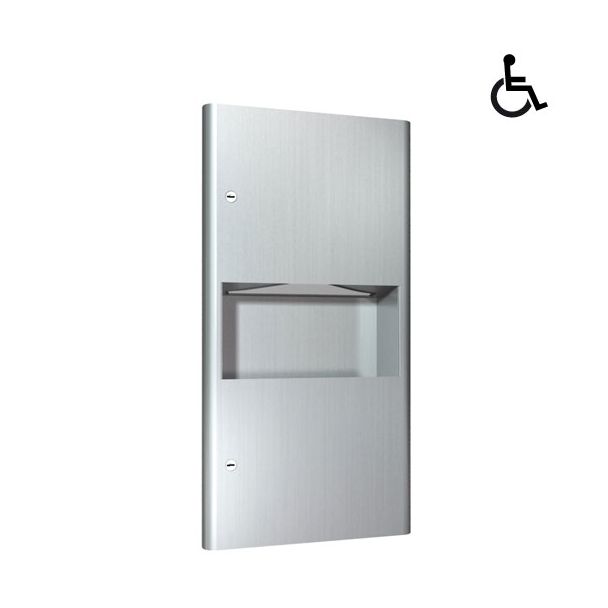 JD Macdonald Profile Recessed Paper Towel + 7.6L Waste Bin [ 10-94623 ]