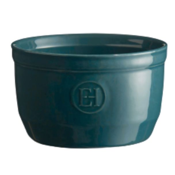 Emile Henry Ceramic 10cm Ramekin No.10 in Feu Doux / Blue Flame [ 971010 ]