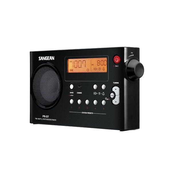Sangean FM-Stereo / AM / PLL Tuning Portable Radio Receiver [ PRD7BK ]