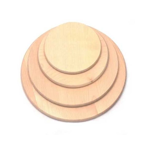 Klawe 24cm x 1.5cm Maple Wood Round Serving Board without Rim [ K0522241 ]