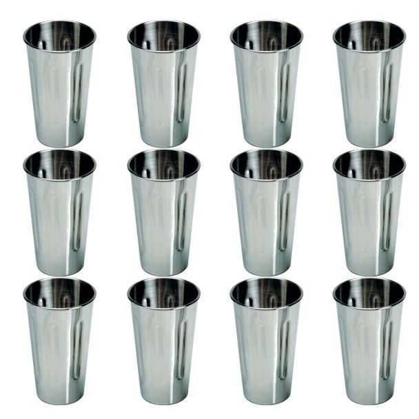 Roband Milkshake Maker 18/8 Stainless Steel 710ml Cup 12 Pack [ WA132 ]