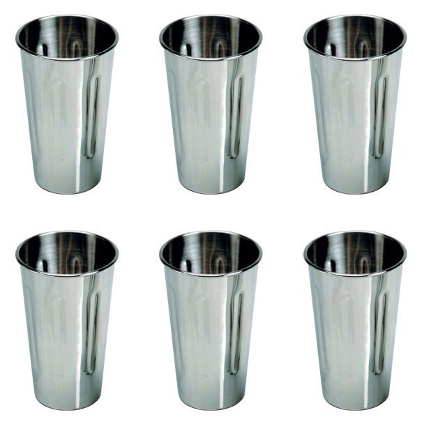 Roband Milkshake Maker 18/8 Stainless Steel 710ml Cup 6 Pack [ WA132 ]