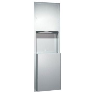 JD Macdonald Traditional Surface Mounted Paper Towel + 46L Waste Bin [ 10-0469-9 ]