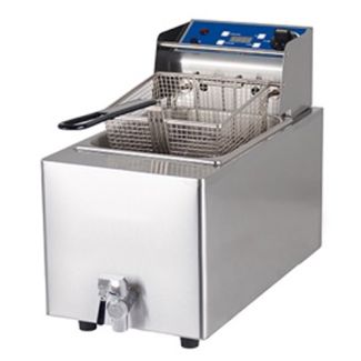 Birko Commercial 8 Litre Single Deep Fryer with Timer Controls [ 1001003 ]
