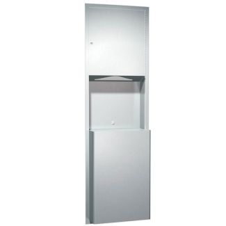 JD Macdonald Traditional Recessed Paper Towel + 46L Waste Bin [ 10-0469 ]