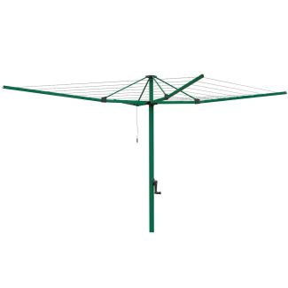 Hills Everyday 7 Line Rotary Clothesline in Norfolk Pine Colour 47m Line Space [ 100568 ]