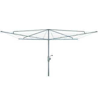 Hills Heritage Rotary Hoist 7 Line Galvanised Clothesline 50m Line Space 4.5m Head [ 100858 ]