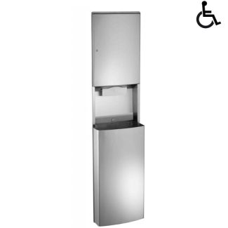 JD Macdonald Removable Recessed Paper Towel + 56L Waste Bin [ 10-20469 ]