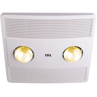 IXL Vent n Lite Deluxe Exhaust Fan 200mm + 2 x LED Lights [ 10363 ]