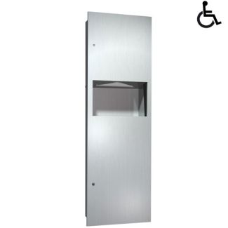 JD Macdonald Simplicity Recessed Paper Towel + 34L Waste Bin [ 10-6462 ]