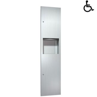 JD Macdonald Simplicity Recessed Paper Towel + 16L Waste Bin [ 10-6467 ]