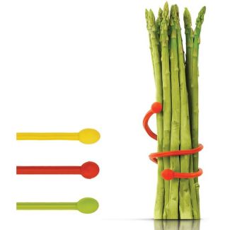 Silicone Zone Silly Twist Food Grade Twist Ties Set of 3 [ 305492 ]
