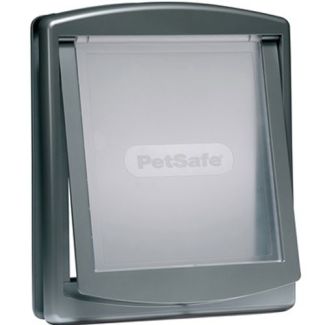 Staywell Original 2 Way Large Pet Door in Silver [ 777EF ]