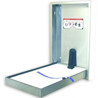 JD Macdonald Heavy Duty Recessed Vertical Stainless Baby Change Station [ BCV-SS-R ]