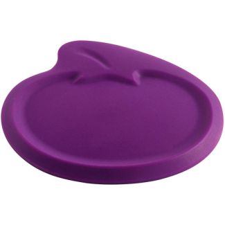 Mastrad of Paris Silicone Bowl Scraper / Spoon Rest in Purple [ F11539P ]