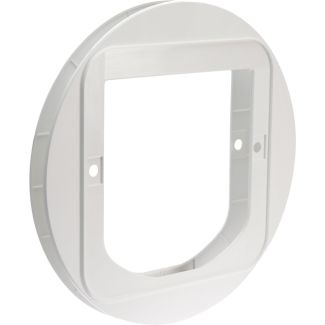 SureFlap Glass Mount Adapter for Cat Flap in White [ GMA001 ]
