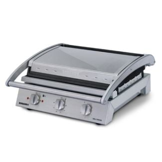 Roband 8 Slice Ribbed Top / Smooth Bottom Plate Non Stick 2300W Grill Station [ GSA810RT ]