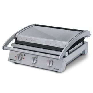 Roband 8 Slice Ribbed Top / Smooth Bottom Plate Non Stick 2990W Grill Station [ GSA815RT ]