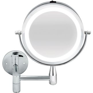 Bodysense Extendable Wall Mounted Beauty Mirror with LED Light [ GT0020E ]