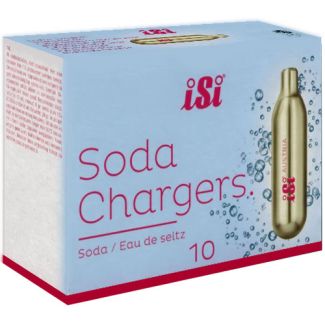 iSi Soda Siphon 8.4 Gram CO2 Charger / Bulb / Cartridge 10 Pack [ ISISODA8G ]