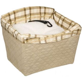 PetSafe Happy Ride Pet Safety Seat in Quilted Tan up to 13kg Capacity [ PTV17-16912 ]