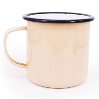Dishy Enamelware 500ml Mug in Mocha Enamel [ RD4806 ]