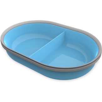 Sure PetCare SureFeed Single Split Feeder Bowl in Blue [ SBOWLBL ]
