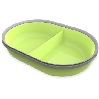 Sure PetCare SureFeed Single Split Feeder Bowl in Green [ SBOWLGRN ]