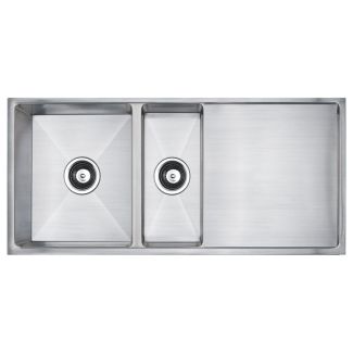 IAG Deluxe Inset 1 & 1/4 Bowl Left Hand Sink in 304 Stainless Steel [ SKT11 ]