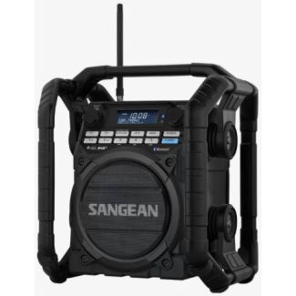 Sangean DAB+ / FM / Bluetooth / Aux-In Ultra Rugged Digital Tradie Utility Radio [ U4DBTB ]
