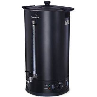 Robatherm 30L Double Skin Black Powder Coated 2300W Variable or Fixed Temp Hot Water Urn [ UDB30VP ]