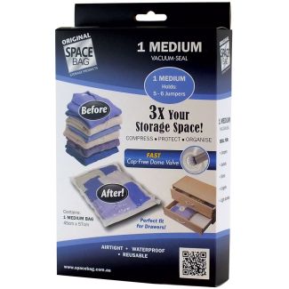 Space Bag Genuine Vacuum Seal Medium Sized Bag [ USB65215 ]