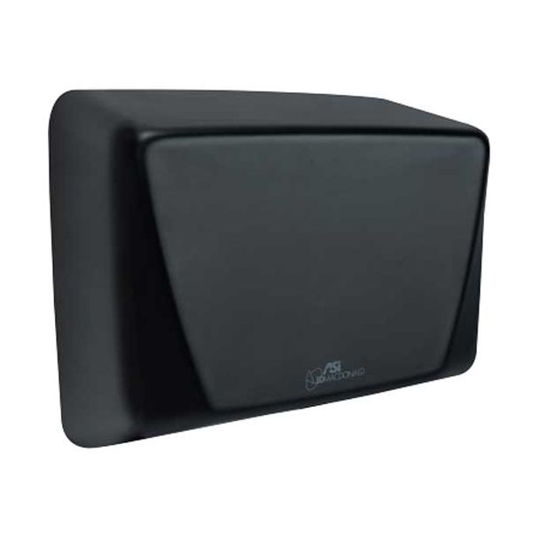 JD MacDonald Turbo-Slim Commercial Hand Dryer in Matte Black [ 10-0199-2-41 ]