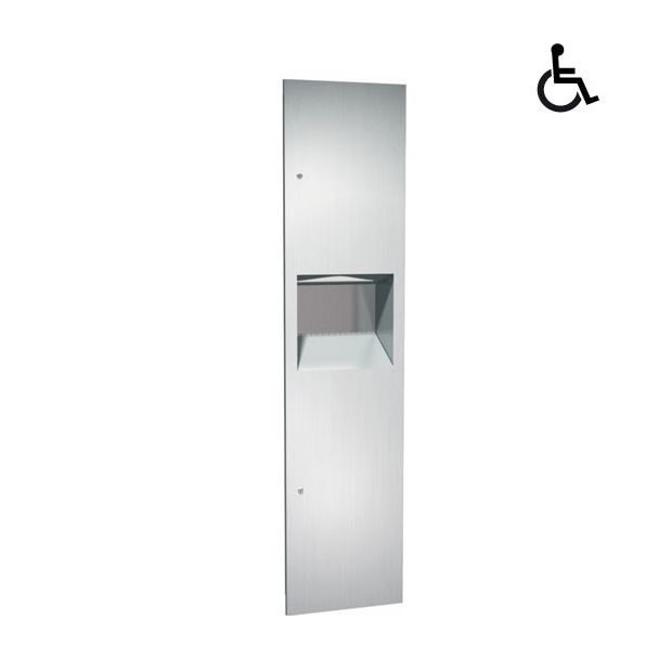 JD Macdonald Simplicity Recessed Paper Towel + 26.5L Waste Bin [ 10-64676 ]