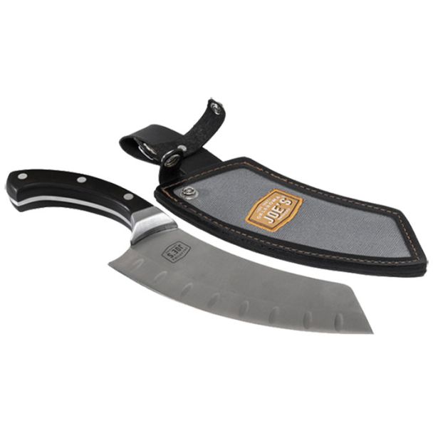 Oklahoma Joe's Blacksmith Cleaver & Chef's Knife with Holster [ 6326379R06 ]