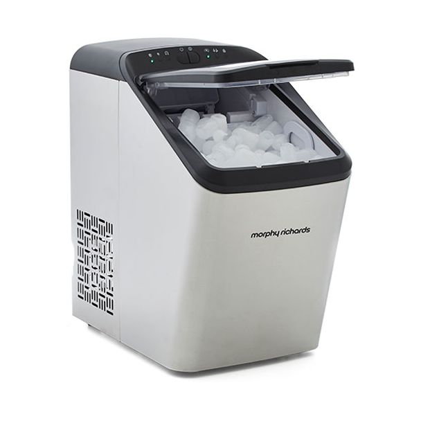 Morphy Richards Stainless Steel Ice Maker with 2.8L Water Tank & 1.8kg Ice Bin [ MRICE15SS ]