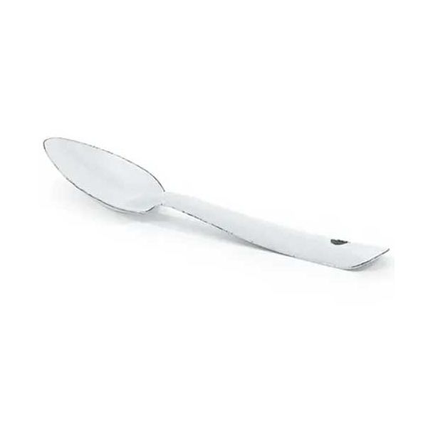 Dishy Enamelware 15cm Spoon in White [ RD430 ]