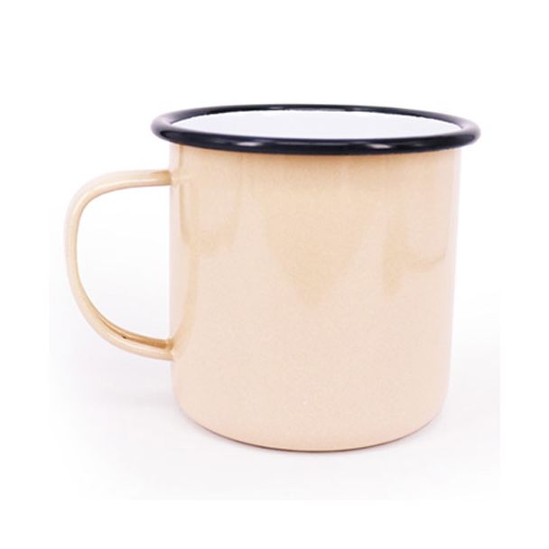 Dishy Enamelware 500ml Mug in Mocha Enamel [ RD4806 ]
