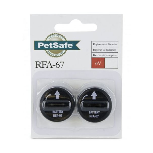 PetSafe RFA-67D-11 6 Volt Litium Replacement Battery 2 Pack [ RFA-67D-11 ]