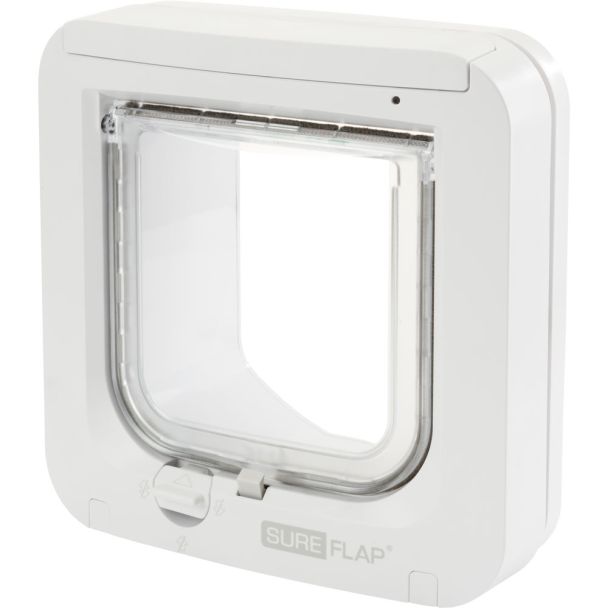 SureFlap Microchip Electronic Cat Door / Cat Flap in White [ SUR001 ]