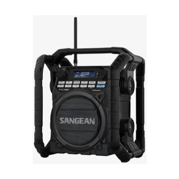 Sangean DAB+ / FM / Bluetooth / Aux-In Ultra Rugged Digital Tradie Utility Radio [ U4DBTB ]